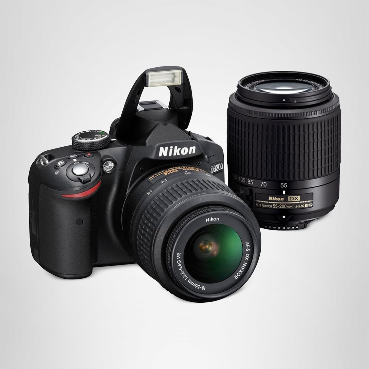 ✨初心者セット✨Nikon D3200 レンズセット 高画質 届いてすぐ使える Amazon | Nikon D3200 24.2 MP CMOS デジタル一眼レフ 18-55mm VR