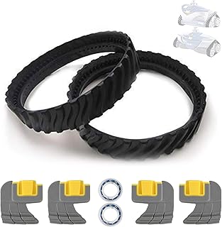 AR-PRO (2 Pairs R0526100 Exact Track Replacement for MX8/MX6 In-Ground Pool Cleaner/Made of Premium, Heavy Duty Rubber - Improving The Parts Life Cycle by 50%