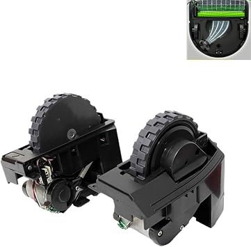 Left & Right Drive Wheel Assembly Module. Compatible for Roomba S9 9150 S9+ S9 Plus 9550. Robot Vacuum Cleaner Replacement PartsL+R