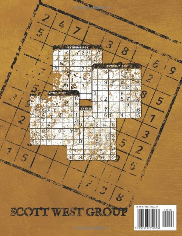 Miniatura 2 de Sudoku Puzzle Book 2100 Extreme Evil Level Huge Collection Puzzles and Solutions, Expert Extremely Hard Sudoku Puzzles for Adults