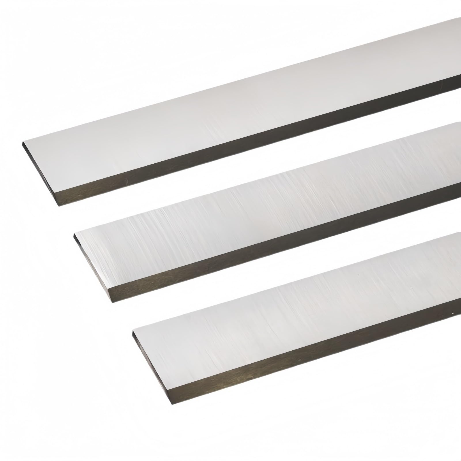 Cuchillas cepilladoras HSS de 3 piezas 200 x 25 x 3 mm, cuchillo cepillador de madera de acero de alta velocidad 58-61 HRC for cepilladora manual eléctrica for carpintería, cuchilla de repuesto