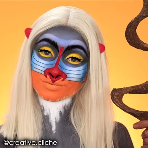 Vista 108 de Mehron Makeup Paradise AQ pintura facial y corporal, verde claro. Series pastel, 40 gramos