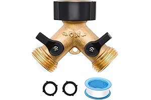 1/2/4 Pack Garden Hose Splitter Y Connector