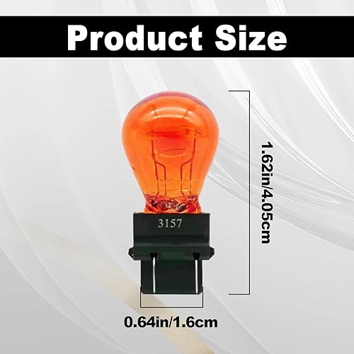 Miniatura 2 de stymart 10 bombillas 3157, base de plástico, luz de freno automotriz 3157, giro 3157, mini bombilla en miniatura, luz trasera, luz direccional,