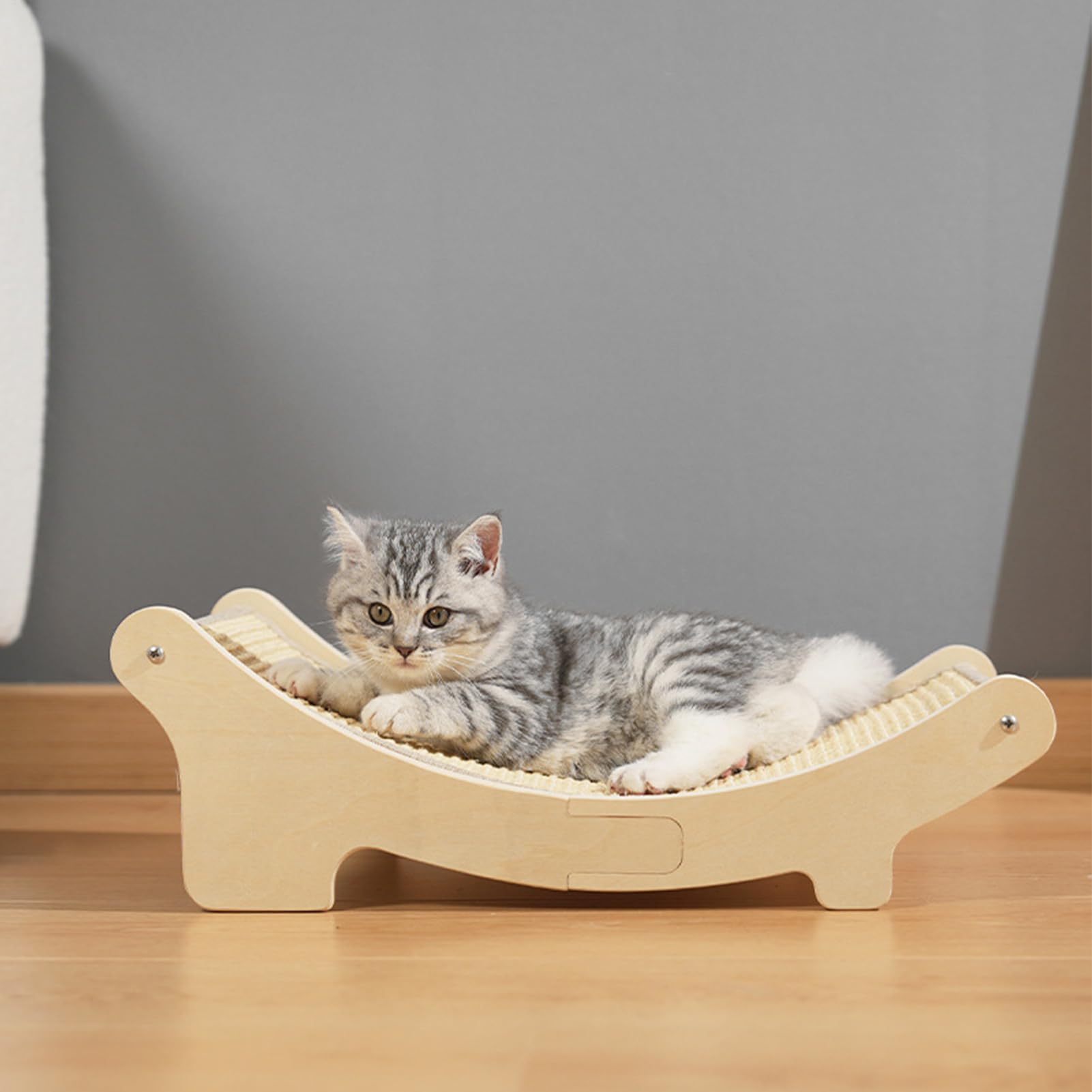 Lit griffoir pour chat - Protection de meubles en sisal