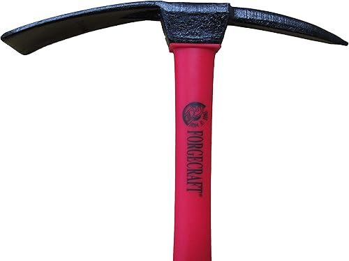 Vista 2 de Forged Prospector's Adze Pick/Weeding Hoe Pick! ¡Hecho en Taiwán!