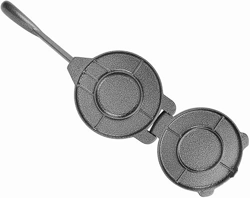 Miniatura 6 de Prensa de tortilla de hierro fundido de 6.5 pulgadas, prensa de masa resistente para tortillas de harina, tortillas de maíz, masa de pizza, galletas