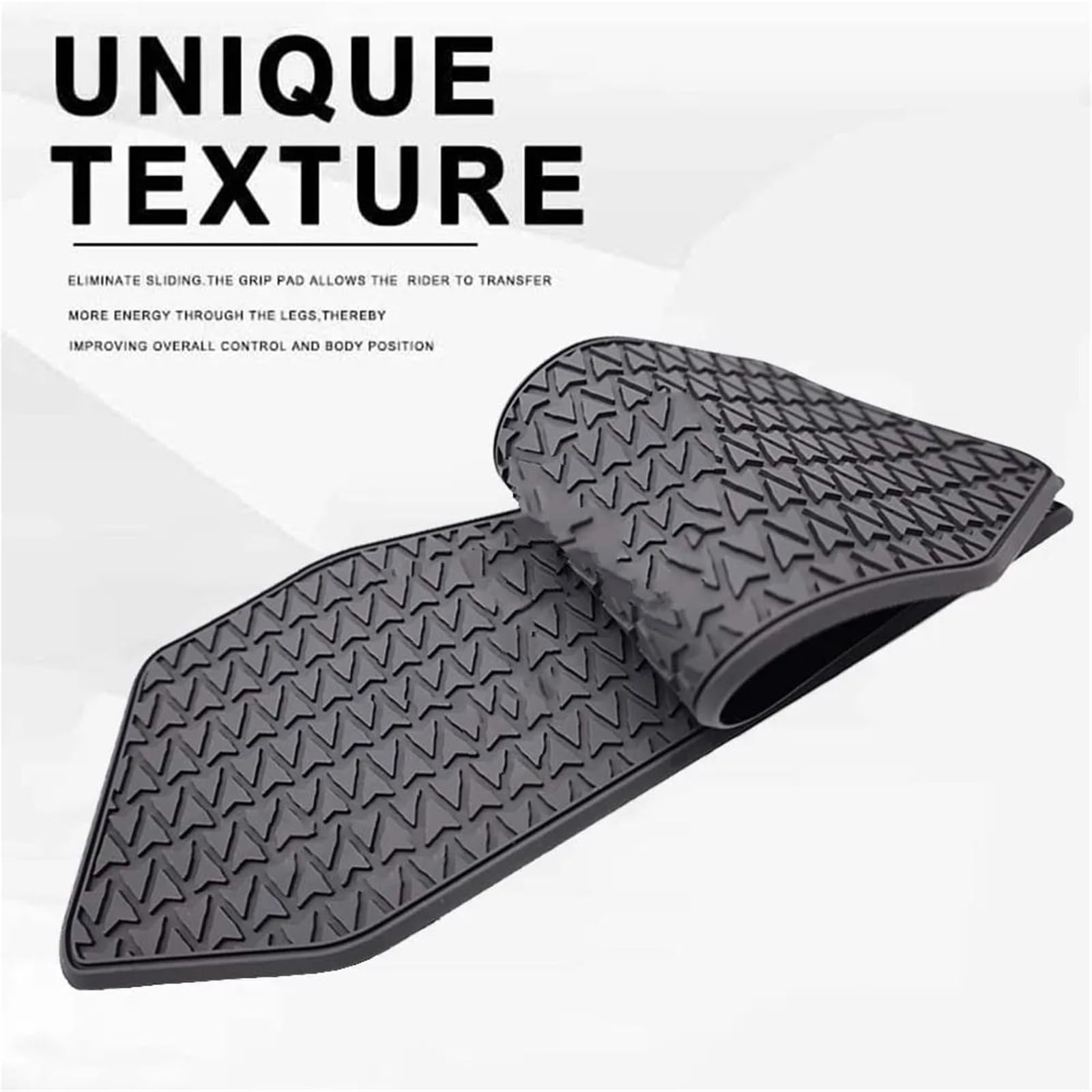 Adatto per Yamaha MT 07 2025 Moto serbatoio carburante pad serbatoio Gas Ginocchio Grip Pad trazione laterale soffietto forcella(Middle)