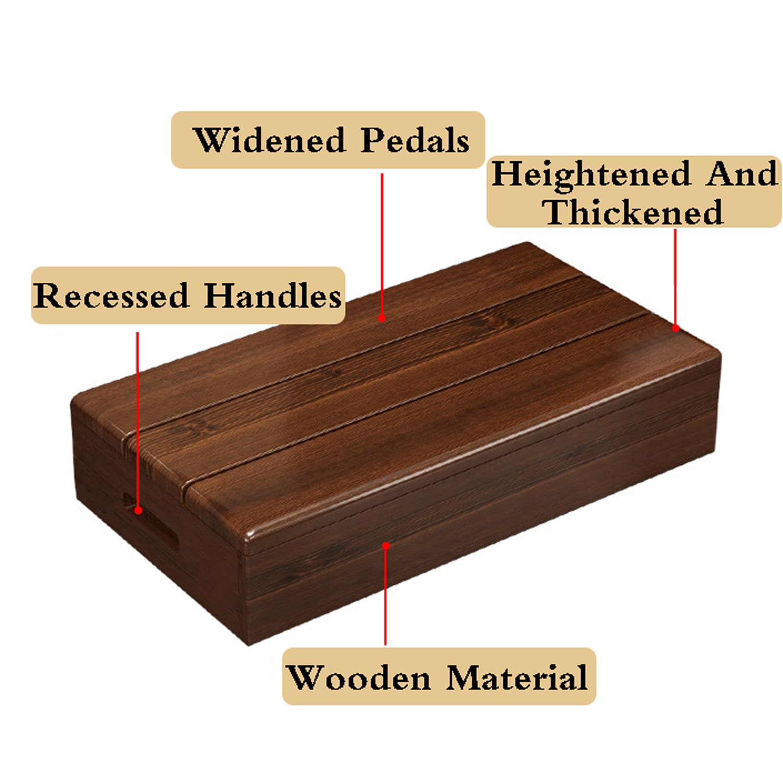 ReposapiéS Debajo del Escritorio,Reposapies De Oficina,ReposapiéS De Oficina De Madera,ReposapiéS ErgonóMico,Reposas Pies Trabajo Oficina Madera,Enderezar La Joroba,para Oficina