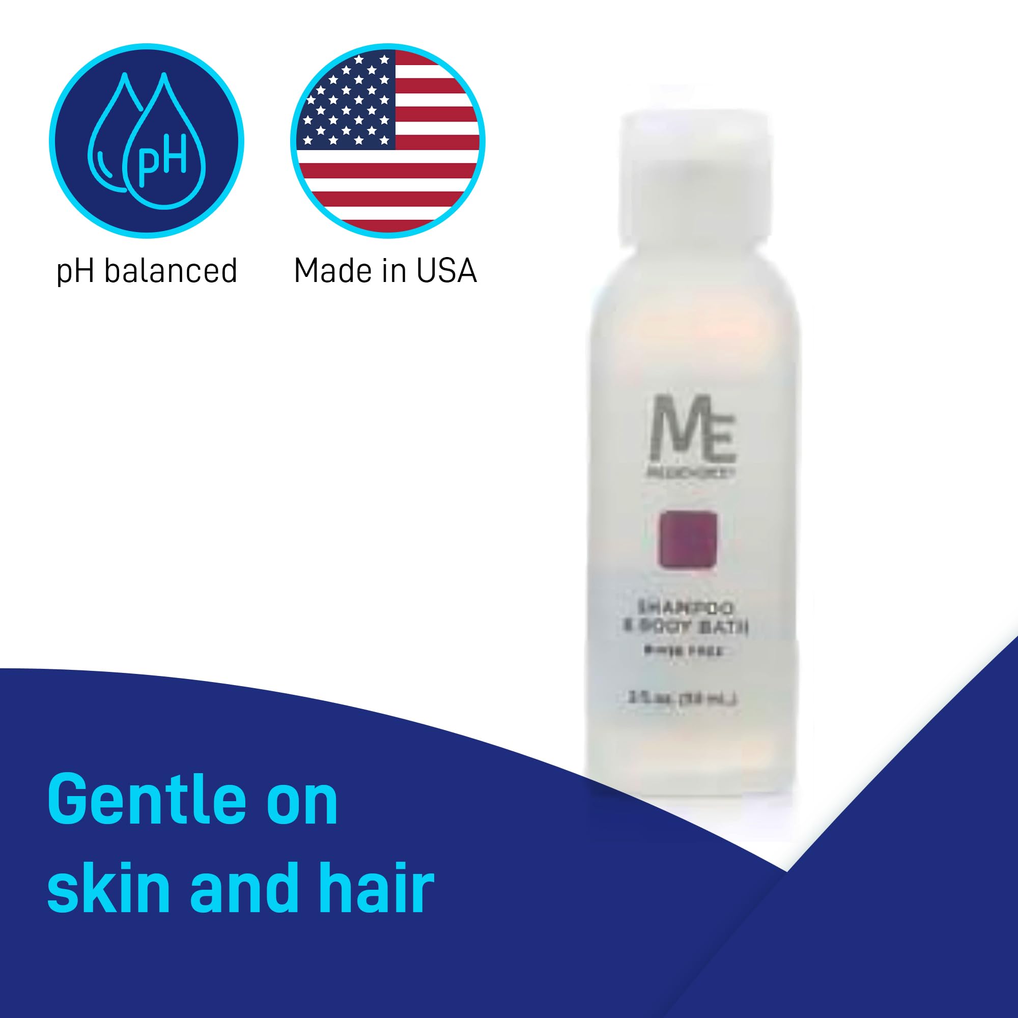 Amazon.com: ME Medi Choice No-Rinse Shampoo and Body Bath - Soap