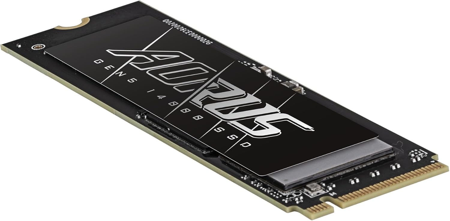 Gigabyte Aorus 1TB M.2 Solid State Drive Gen5 14000 (PCIe Gen 5.0 x4/NVMe 2.0)