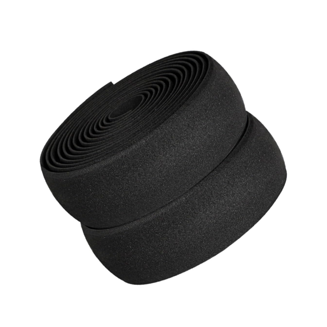 Cabilock Bike Handlebar Tape EVA Wrap 1 Pair Black High Elasticity Anti-Slip Cycling Grip Tape for Road and Mountain Bikes