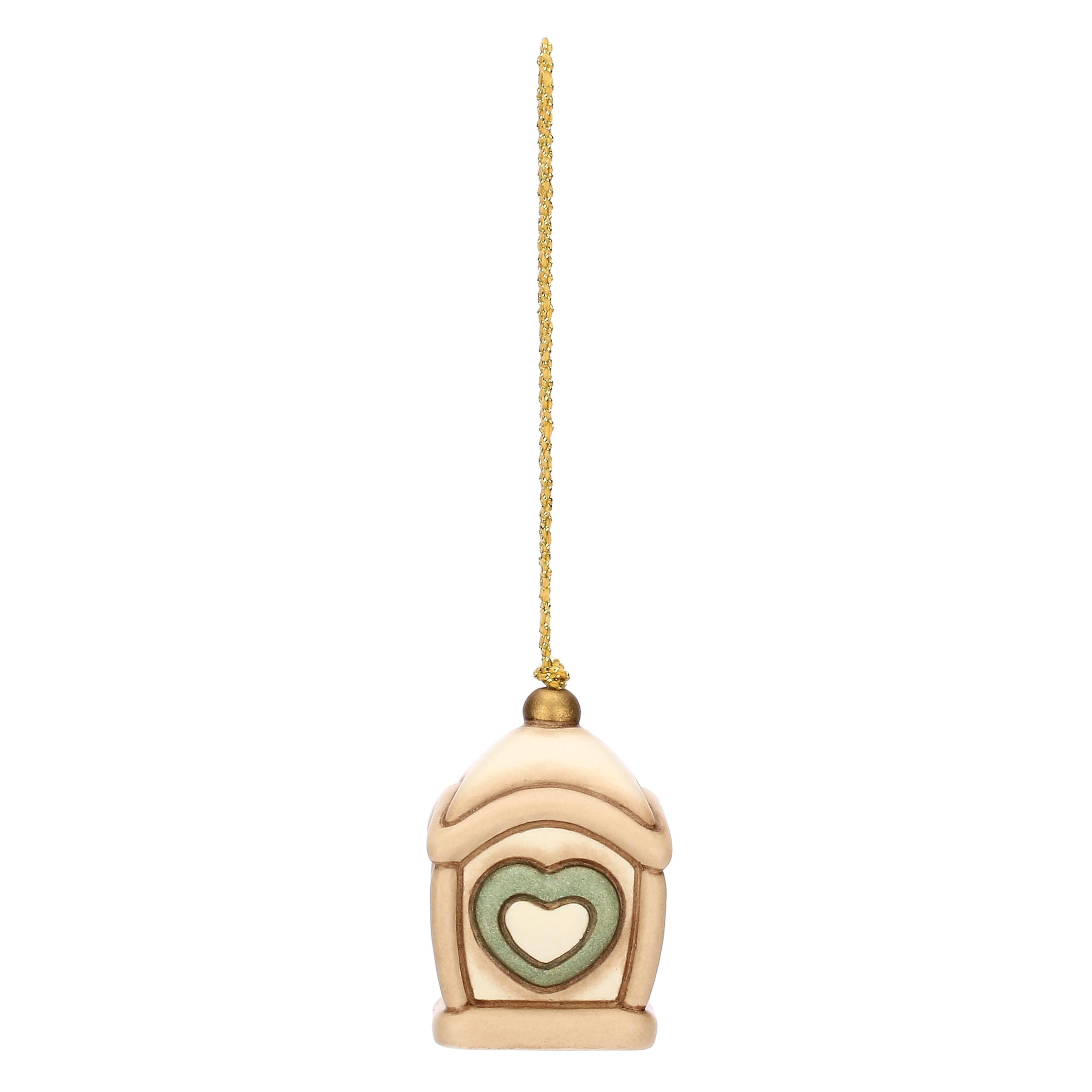 Lanterna con cuore in ceramica - Ceramica - 2,​75x2,​75x4 cm