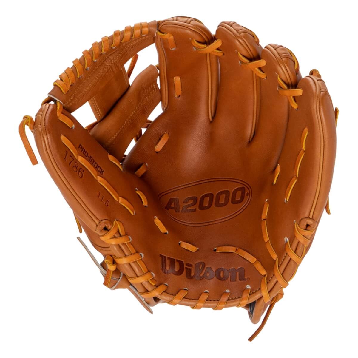 'Wilson 2024 A2000 Infield Baseball Gloves - 11.25'', 11.5'', 11.75'' and 12'''
