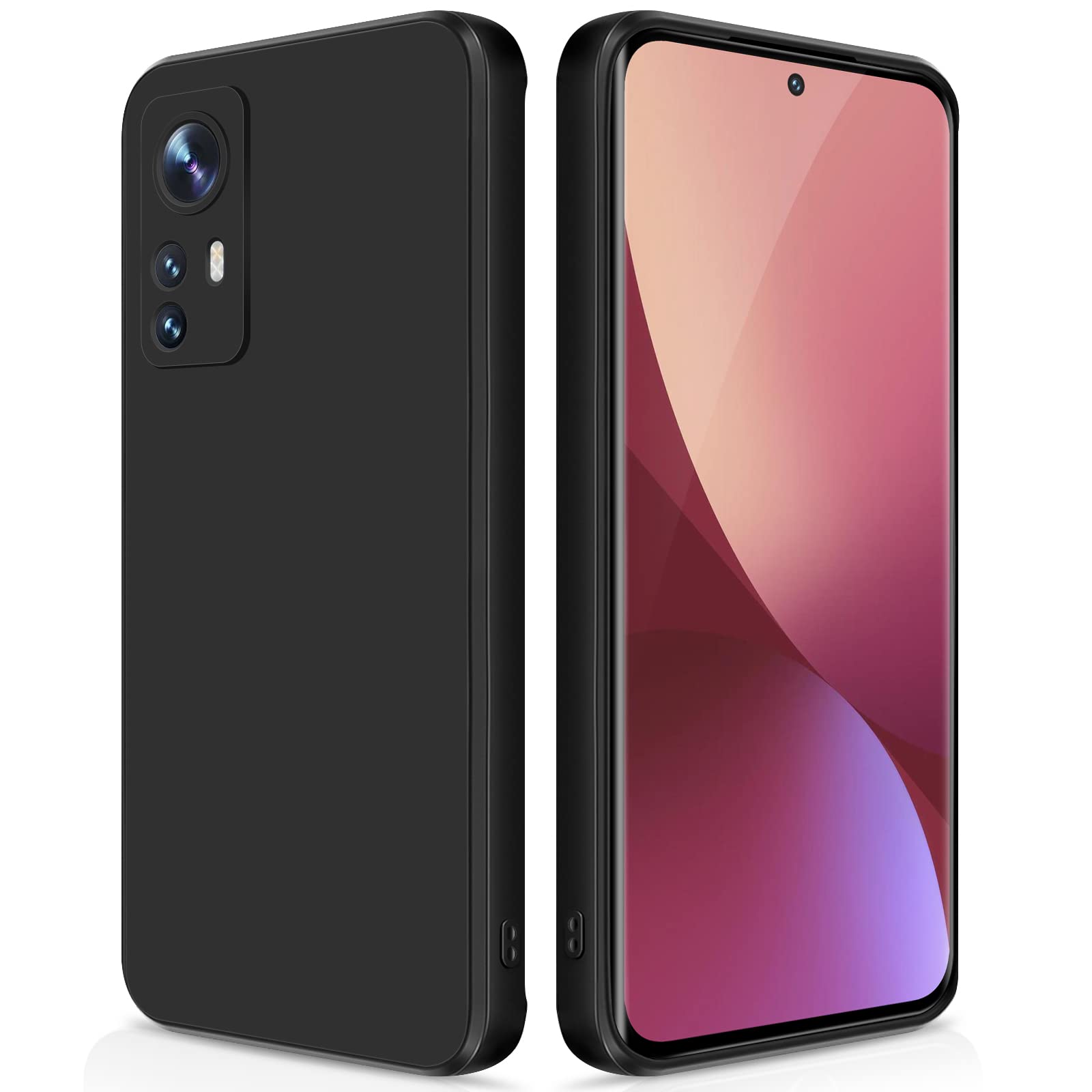 Ivoler Noir Mat Coque Pour Xiaomi 14T Avec Protection Caméra