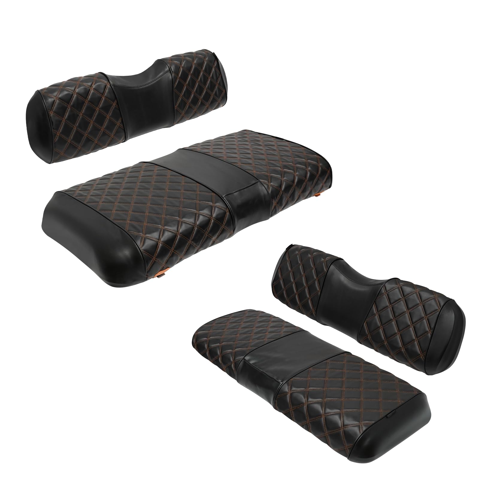 XUANYUDG0769 Golf Cart Front and Rear Seat Covers for EZGO TXT 1994-2013 โ image 1