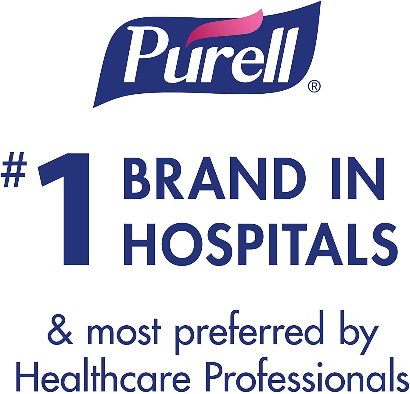 PURELL Advanced Hand Sanitizer Soothing Gel, Fresh scent, with Aloe and Vitamin E , 8 Fl Oz Pump Bottle (Pack of 4) : Health & Household