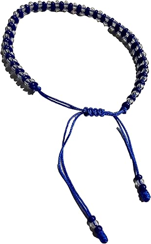 Miniatura 2 de Yemaya Bracelet Ilde Pulsera ajustable Yemaya Pulseras ajustables Yemaya Pulseras ajustables Santeria Pulseras ajustables con cuentas Yemaya, Sin