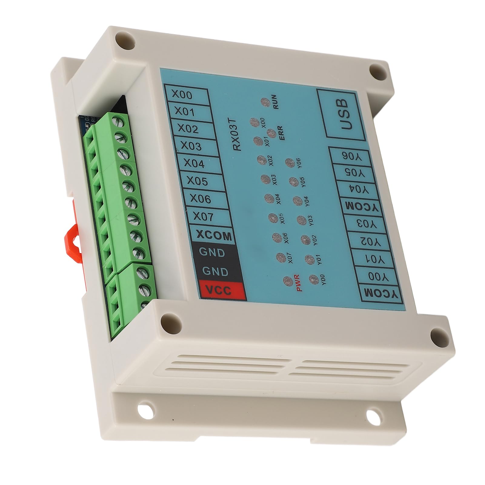 Controllo PLC, Controller Logico Programmabile, Controller Logico Programmabile, PLC, 12V 24V, Simulazione Software Industriale, Localizzazione Rapida degli Interruttori di