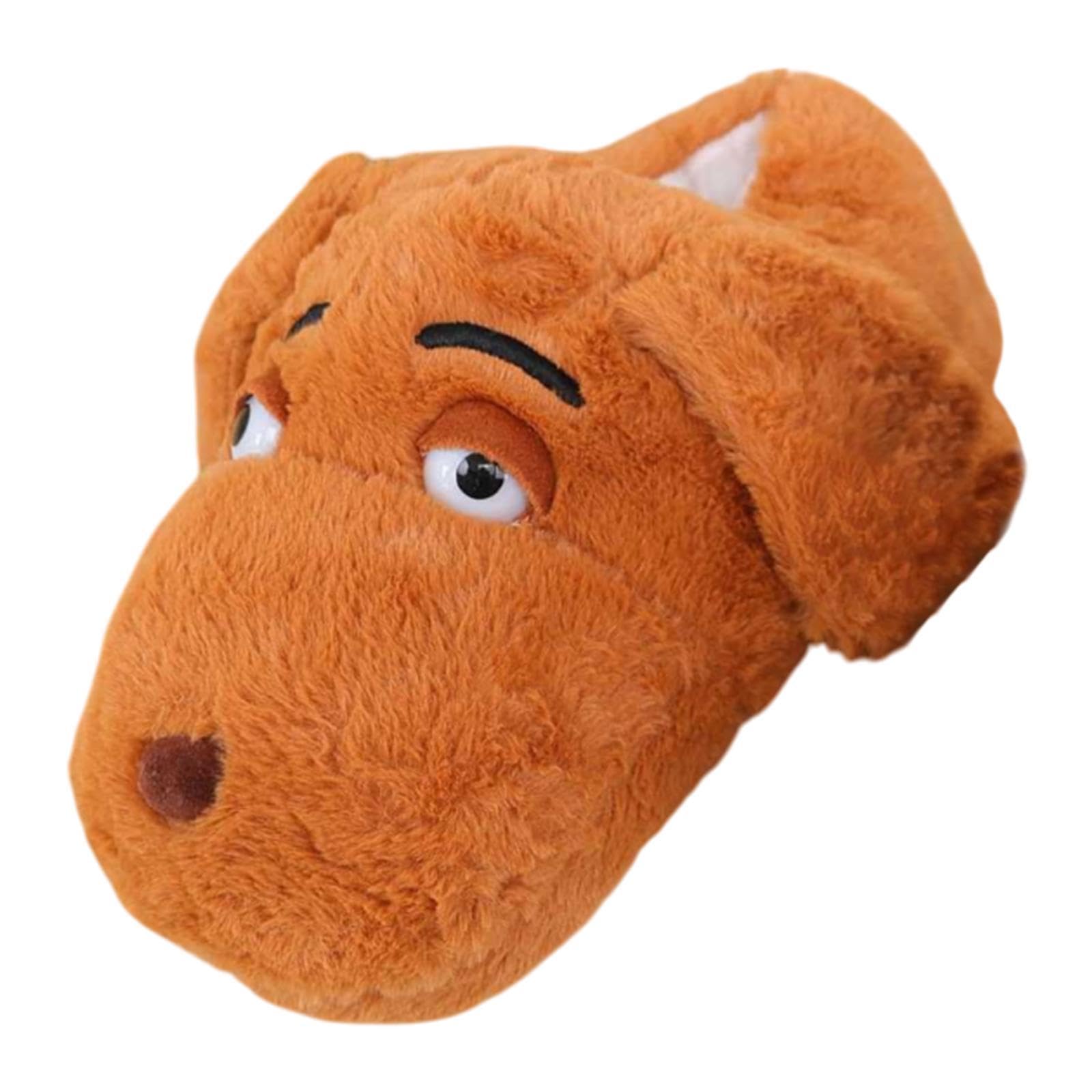 velura Club Bollywood®Cartoon Animal Plush Winter Slippers for Feet Within 10.2inch Wear Resistant Dog|Clothing, Shoes & Accessories|Womens Shoes|Slippers-picture-15