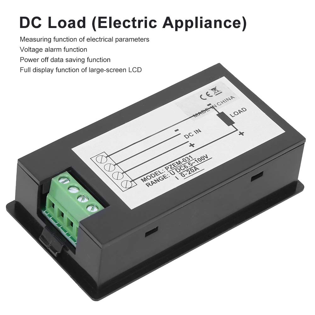 Tspzem 031 Professional Multi Function LCD Display Dc Current Voltage Tester