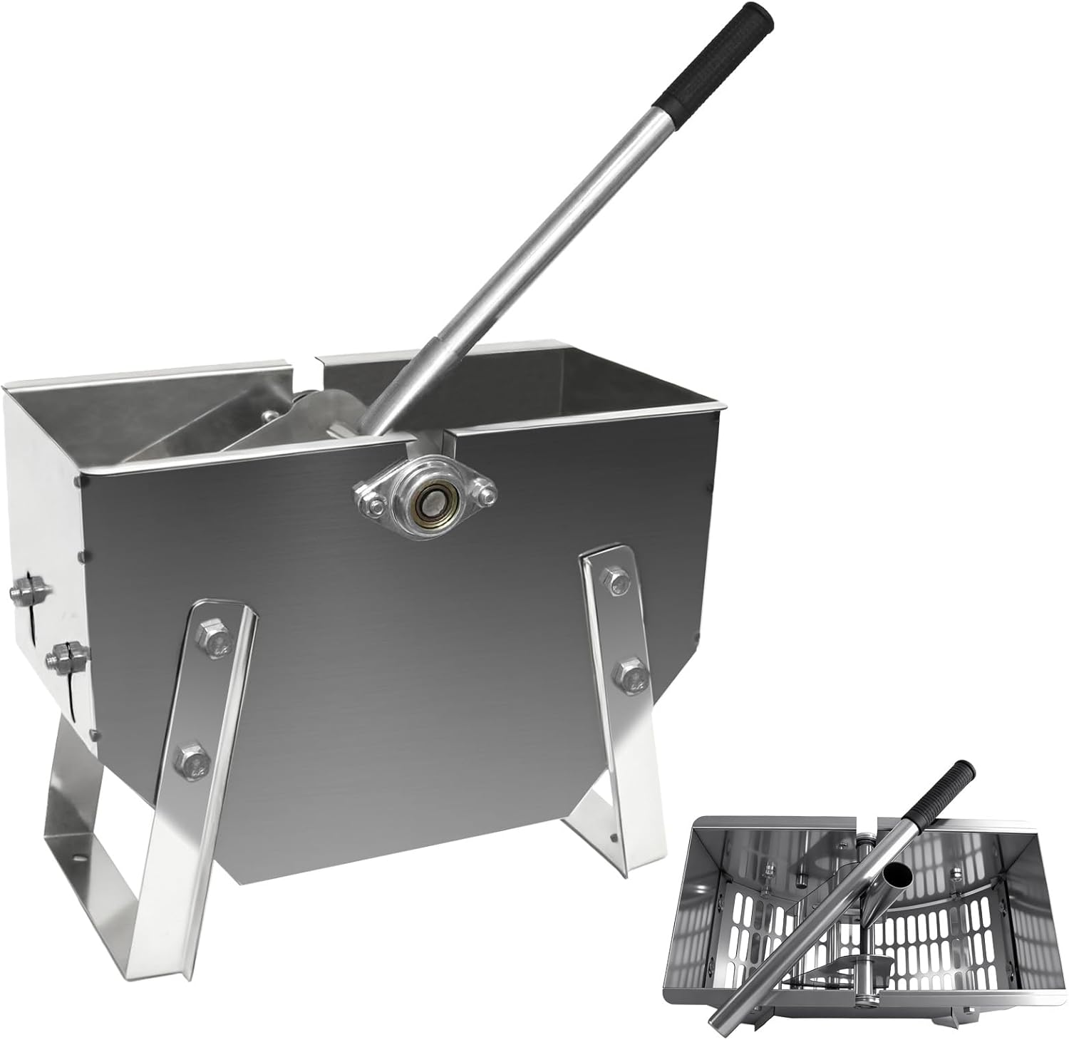 Upgraded Peanut Sheller Machine – Heavy Duty Manual Peanut Sheller with Smooth Bearings and Comfortable Handle, Efficient Shelling for Household Use, Easy Storage and Portability