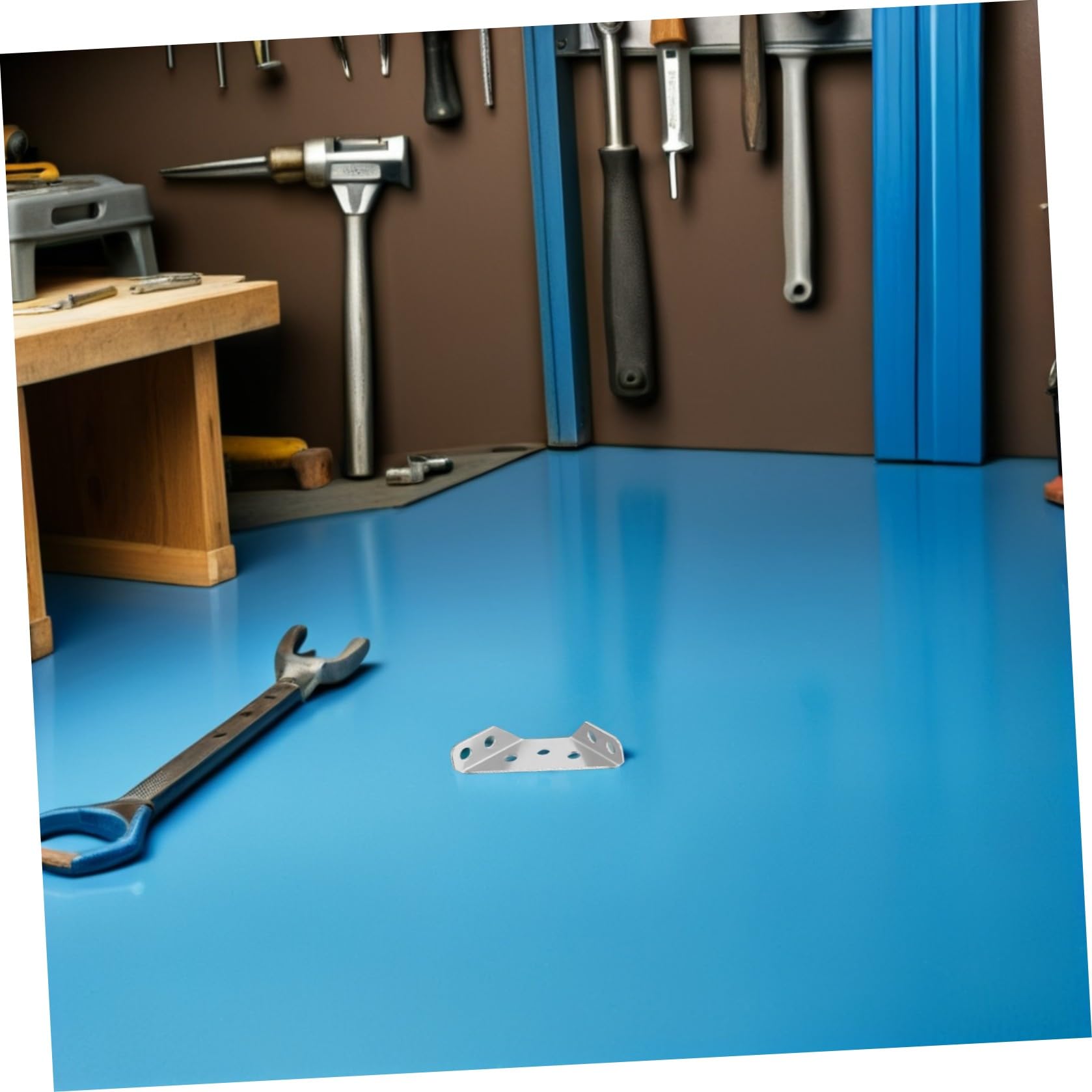 Ipetboom Supporti Angolari in Acciaio Inossidabile 48 Set Staffe Triangolari Resistenti alla Corrosione per Mobili Bagno e Armadi Progetti Fai-da-te