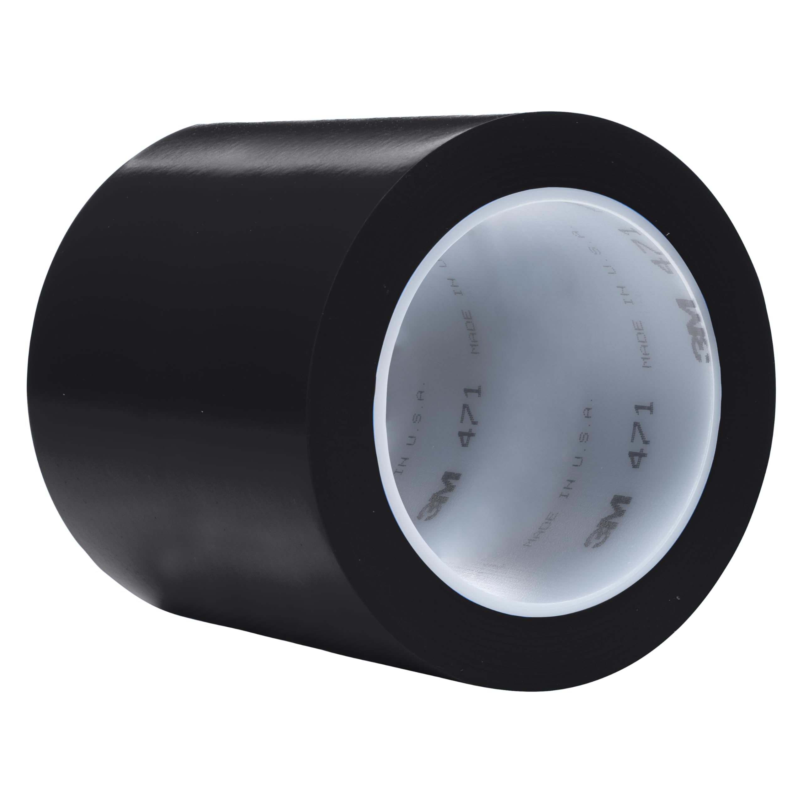 3 M vinilo cinta 471, 4 "x 36 YD 5.2 mil, negro (Pack de 8)