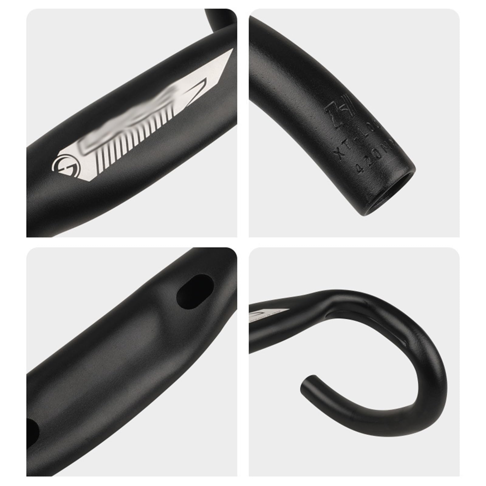 Guidon De Triathlon/Vélo De Route - Alliage Alu 31,8 Mm - Largeur 450 Mm - Neuf