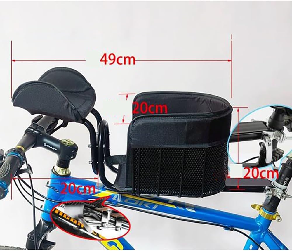 Bicycle Pet Carrier Basket - Reinforced Frame with Padded Liner and Safety Leash - Easy Install Quick-Release Mount, Universal Fit for Dog Bike Seat