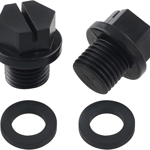 Set de 20 tapones de drenaje y juntas portátiles para bombas de piscina miniatura 7