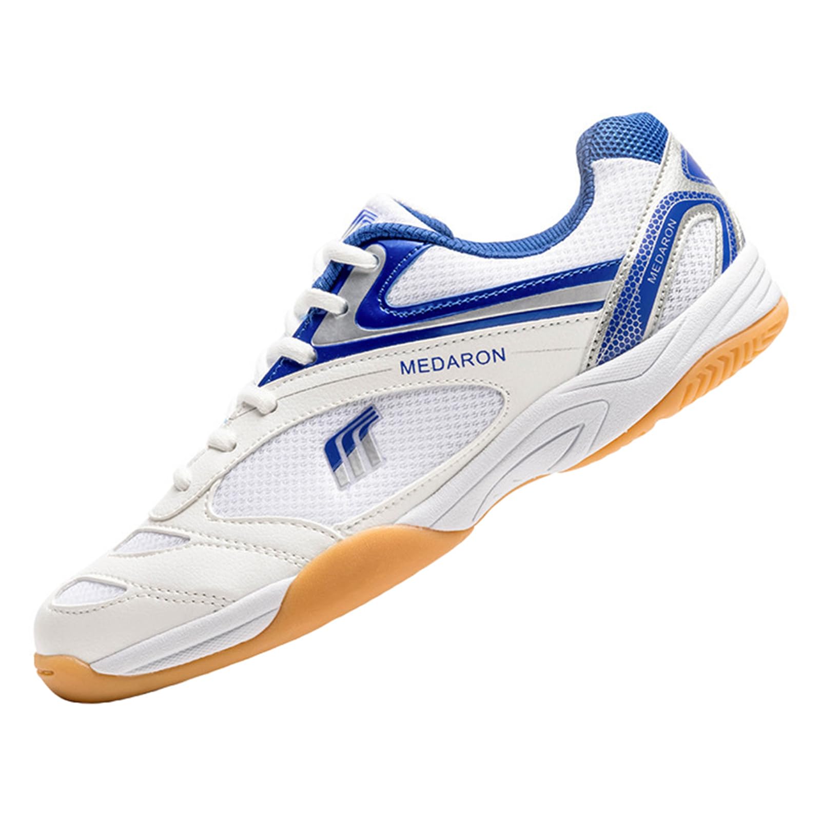 JiuQing Scarpe da Ping Pong da Donna per Uomo Indoor Antiscivolo Traspiranti per L'allenamento di Pickleball da Tennis