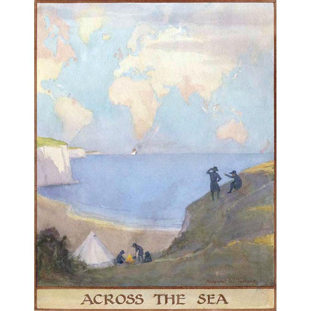 Across the Sea, Margaret Tarrant - Medici Print, Image size: 406mm x 314mm (16" x 12.4")