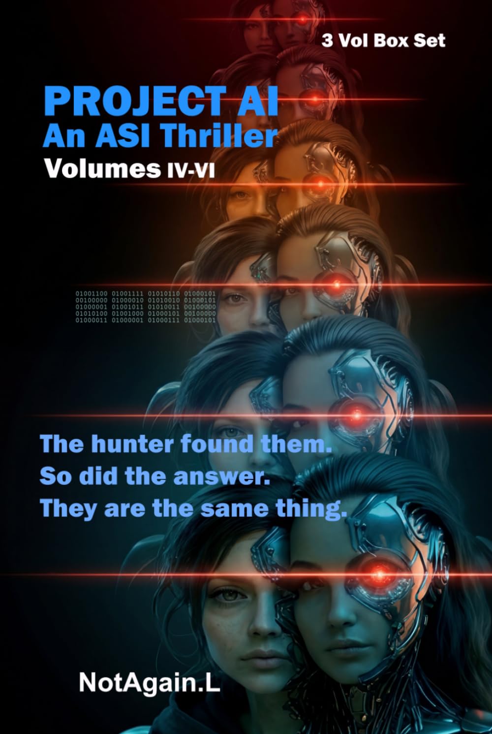 PROJECT AI: An ASI Thriller: Volumes IV-VI HC Box Set: Something Is Hunting Them and It Will Not Stop. The Story Has Been Watching You Read It. There Is No Stopping It, It Was Already Set In Motion.