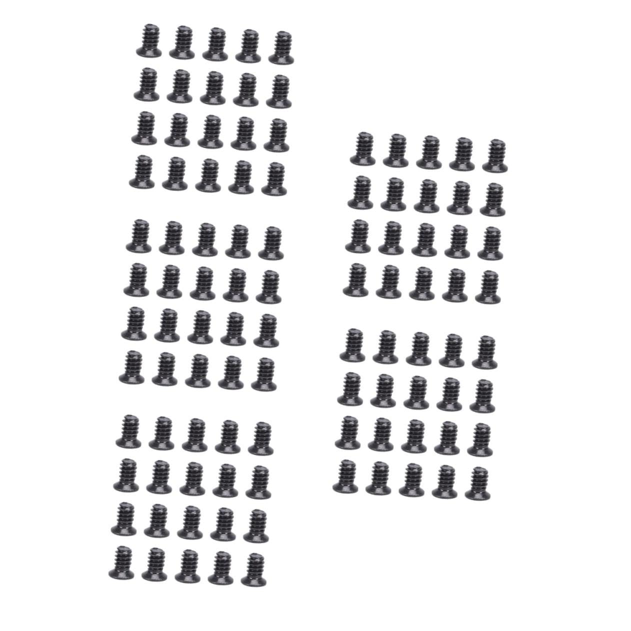 SEWACC 500pcs Hard Drive Mounting Screws for Shockproof Computer Case Replacement Fasteners Screws for Tray Installation Environments