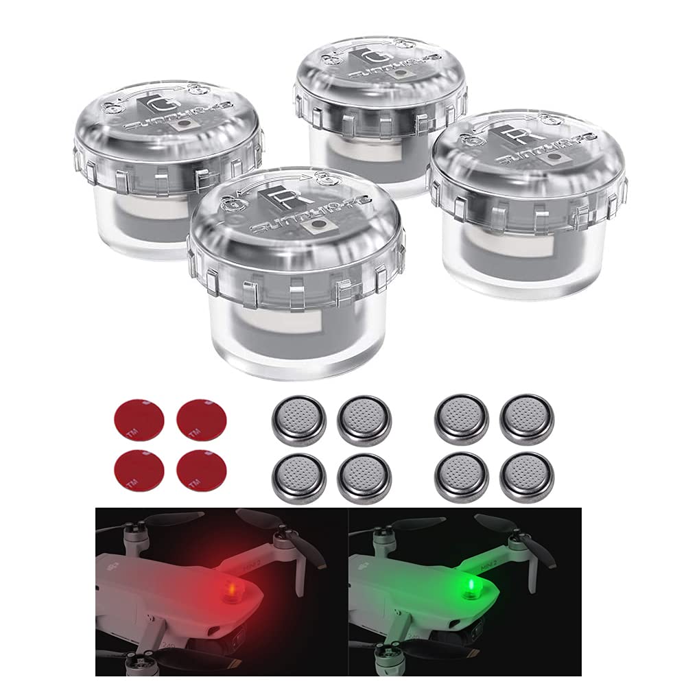 Buy 4Pcs Drone Lights Strobe Light Universal Quick Flash Drone High