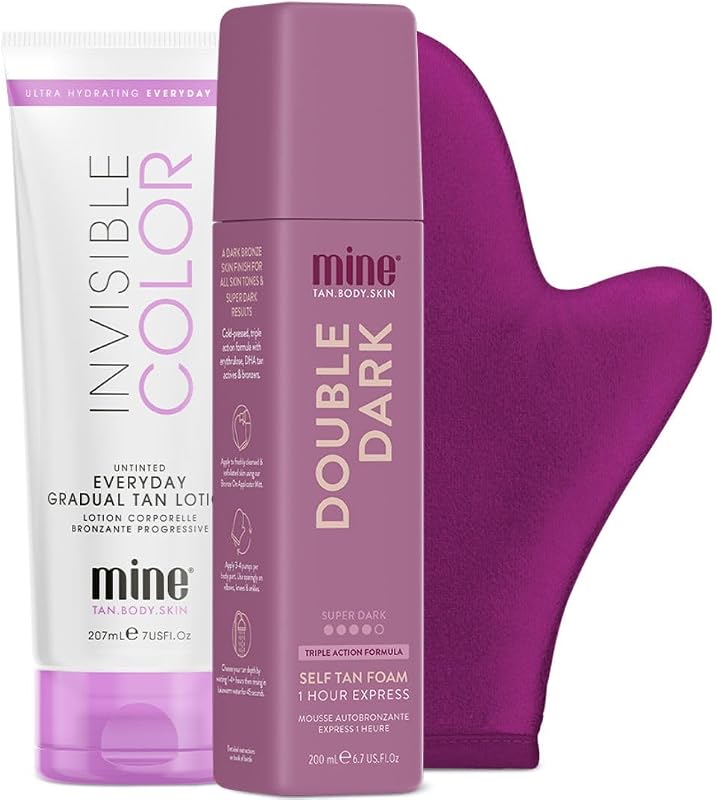 MINETAN BODY.SKIN Kit de autobronzeamento Dark Bronze