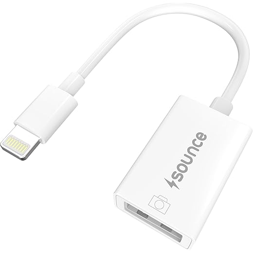 Sounce USB Camera Adapter - White