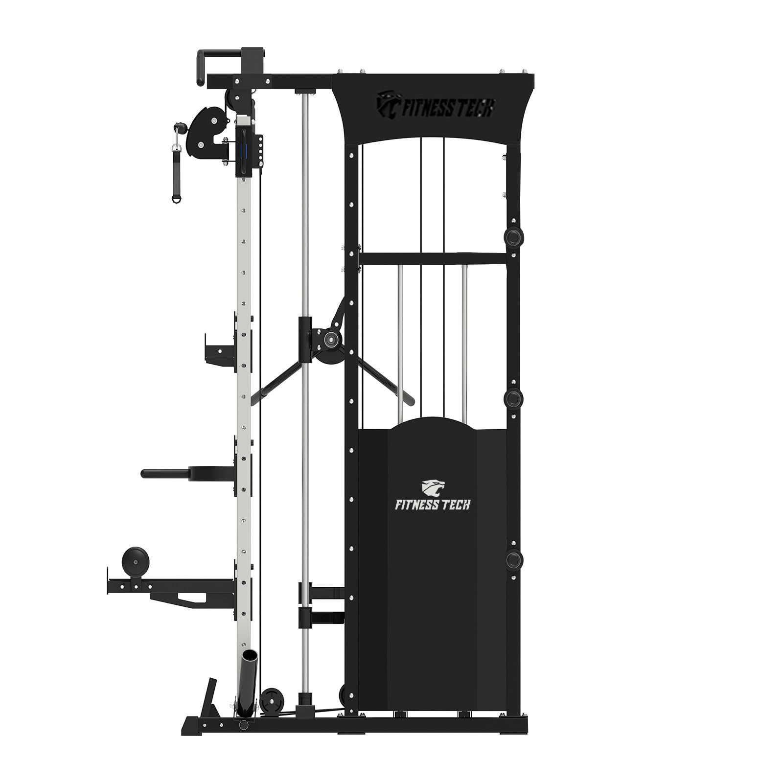 Máquina de musculación multipower Smith Machine F20 Evolution - Multiestación para un Entrenamiento de Fuerza Completo en casa- Multifunción de Alta Resistencia - 210x232x175 Cm