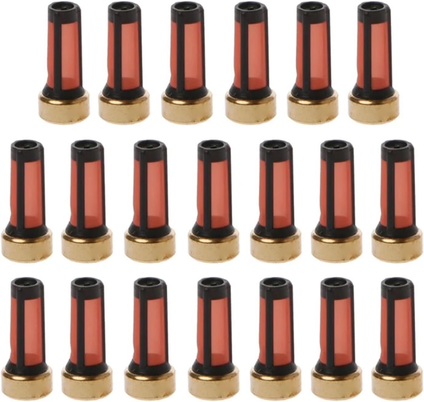 20 Pcs Fuel Injector Micro Basket Filter Suitable For Audi，Suitable For BMW，Suitable For GMC Injector Repair Kits