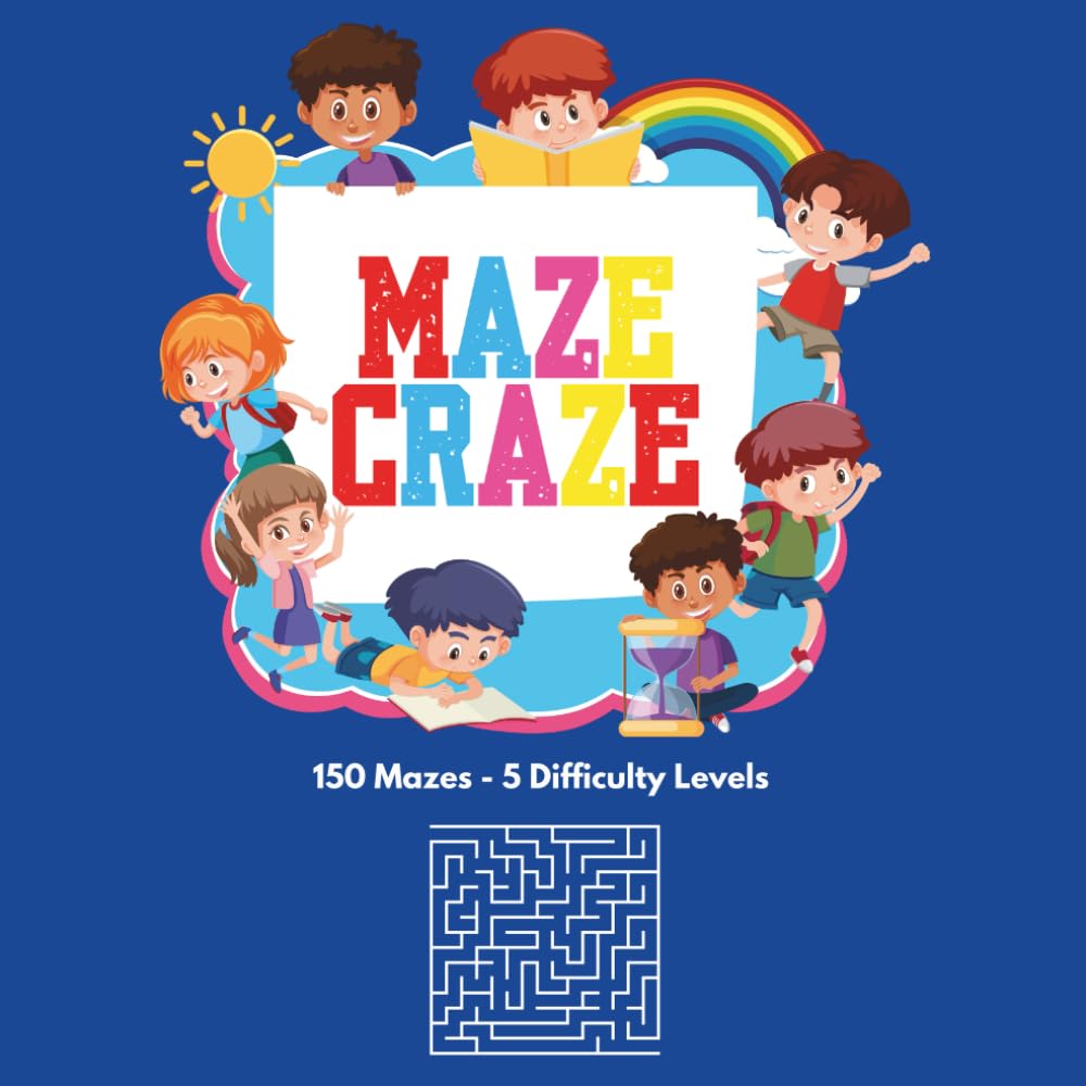 Maze Craze: 150 Mazes - 5 Difficulty Levels