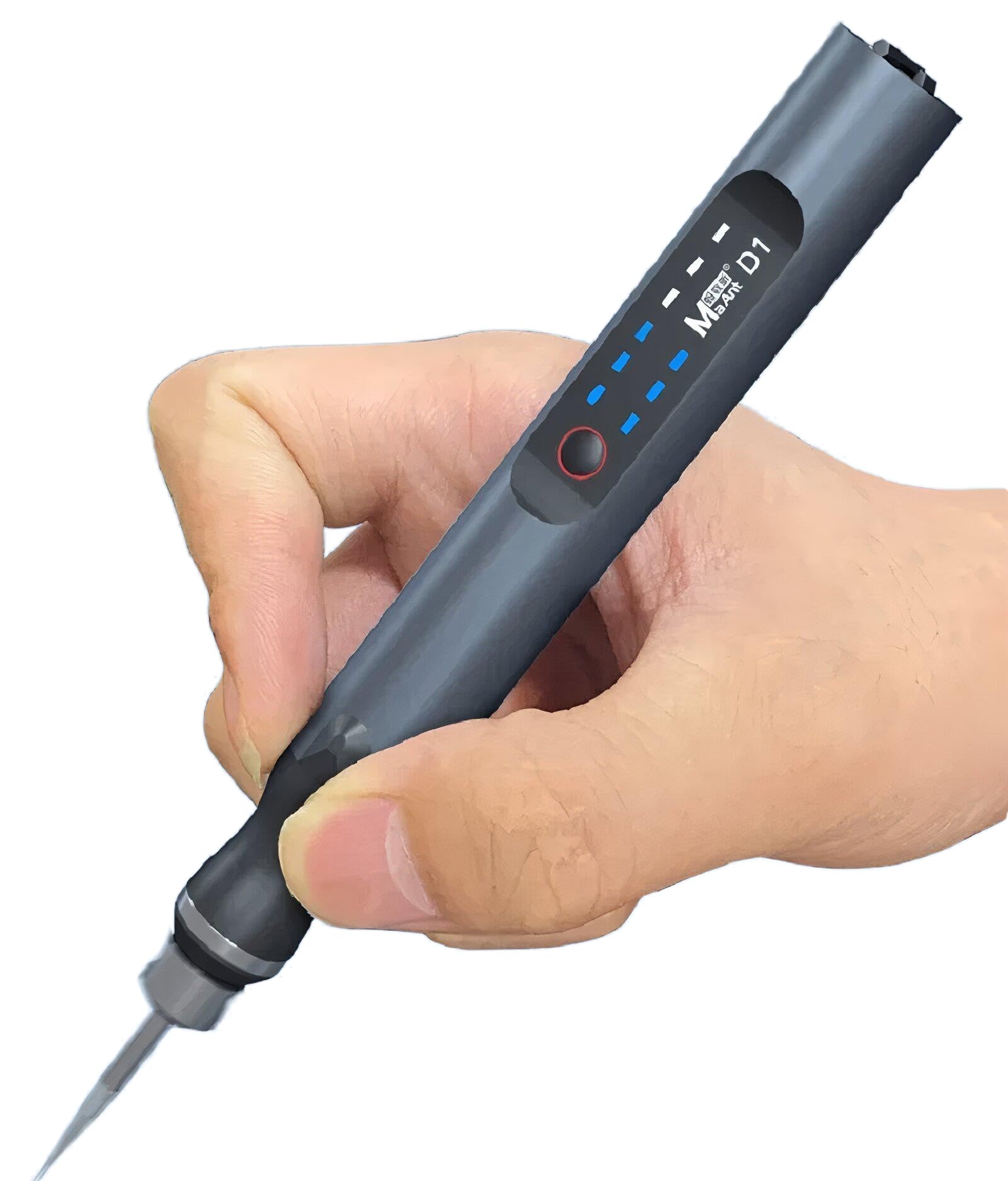 MaAnt D1 Intelligent Charging Polier-Schleifstift zum Schleifen, Schneiden, Bohren, Schnitzen und Demontieren von Gesichts-Latticewerkzeugen (D1)