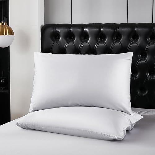 Miniatura 3 de Merryword Juego de sábanas y fundas de almohada 100 % modal, tamaño Queen, 4 piezas, ultra suave, refrescante, transpirable, elásticas para todas