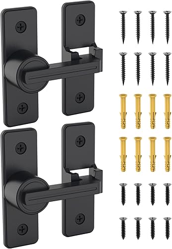 Cerradura de puerta de granero, pestillos de puerta, pestillo de seguridad para puerta, cerradura de cerrojo de puerta de aleación de zinc