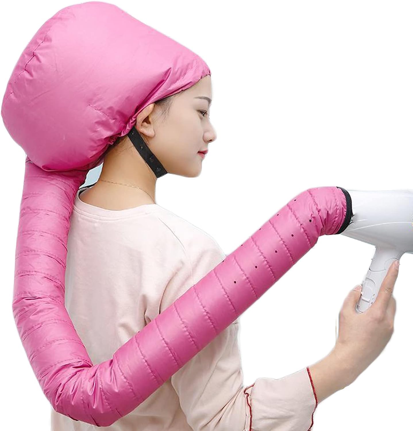 Portable Hooded Hair Dryer Bonnet Cap Hands Free for Quick Dry Deep Condition and Styling 3