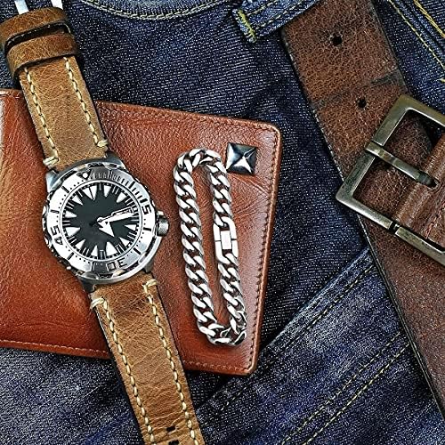 Pulsera de Acero Inoxidable para Hombre 61FBqr1vObL. AC SR38. SL1000