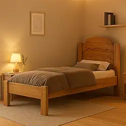 Cama Tradicional Solteiro Reforçada Iris. (Nature)