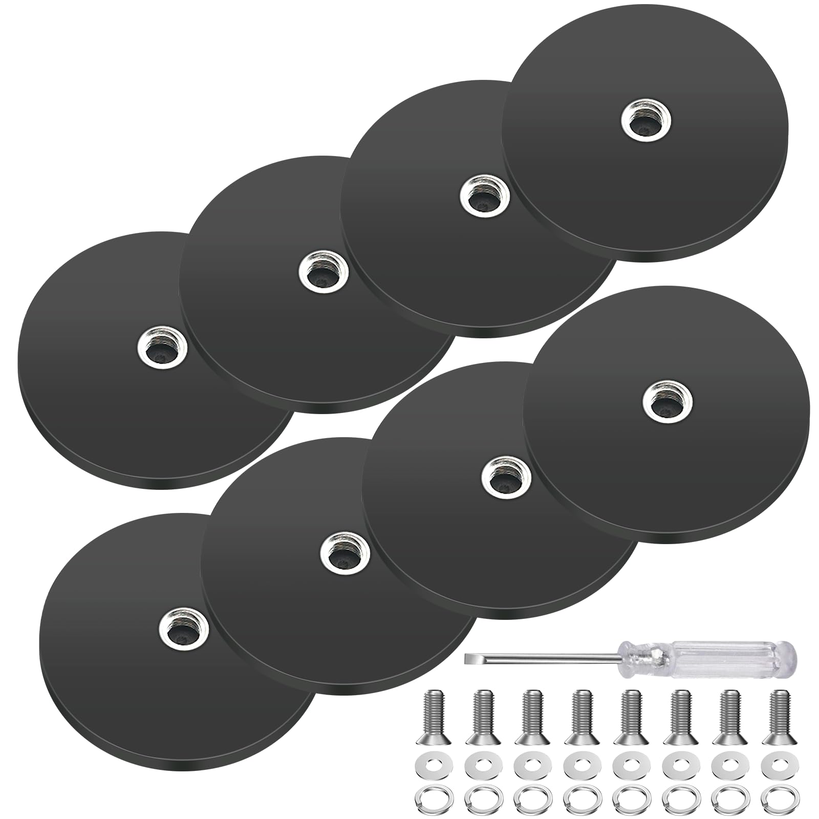 Sterke Antislip Rubberen Magneet, 13 kg Hechtkracht, 43