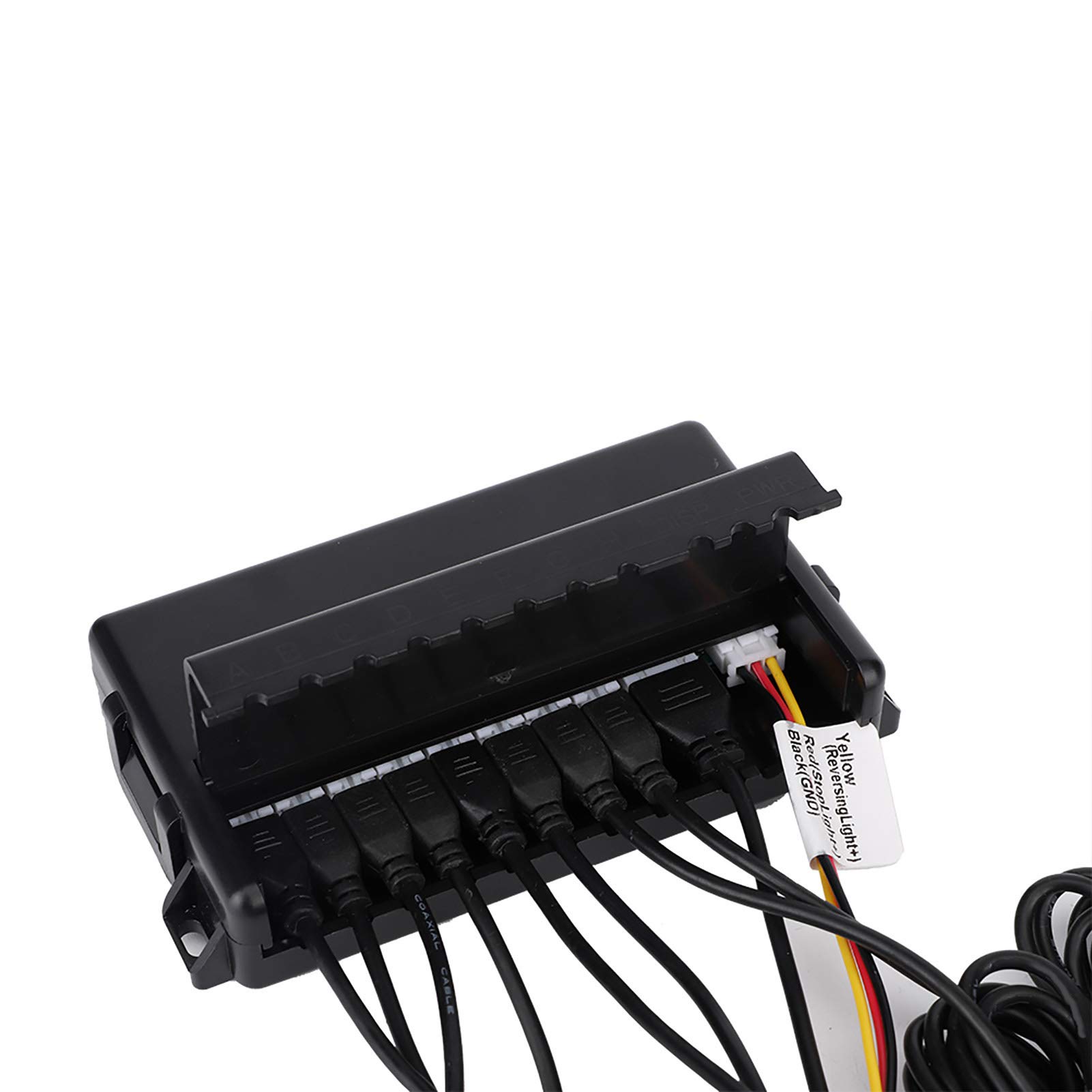 Sensori di Parcheggio di Backup, di Monitoraggio del Rilevatore di Parcheggio a LED del Cicalino di Retromarcia Dell'auto con 8 Sensori