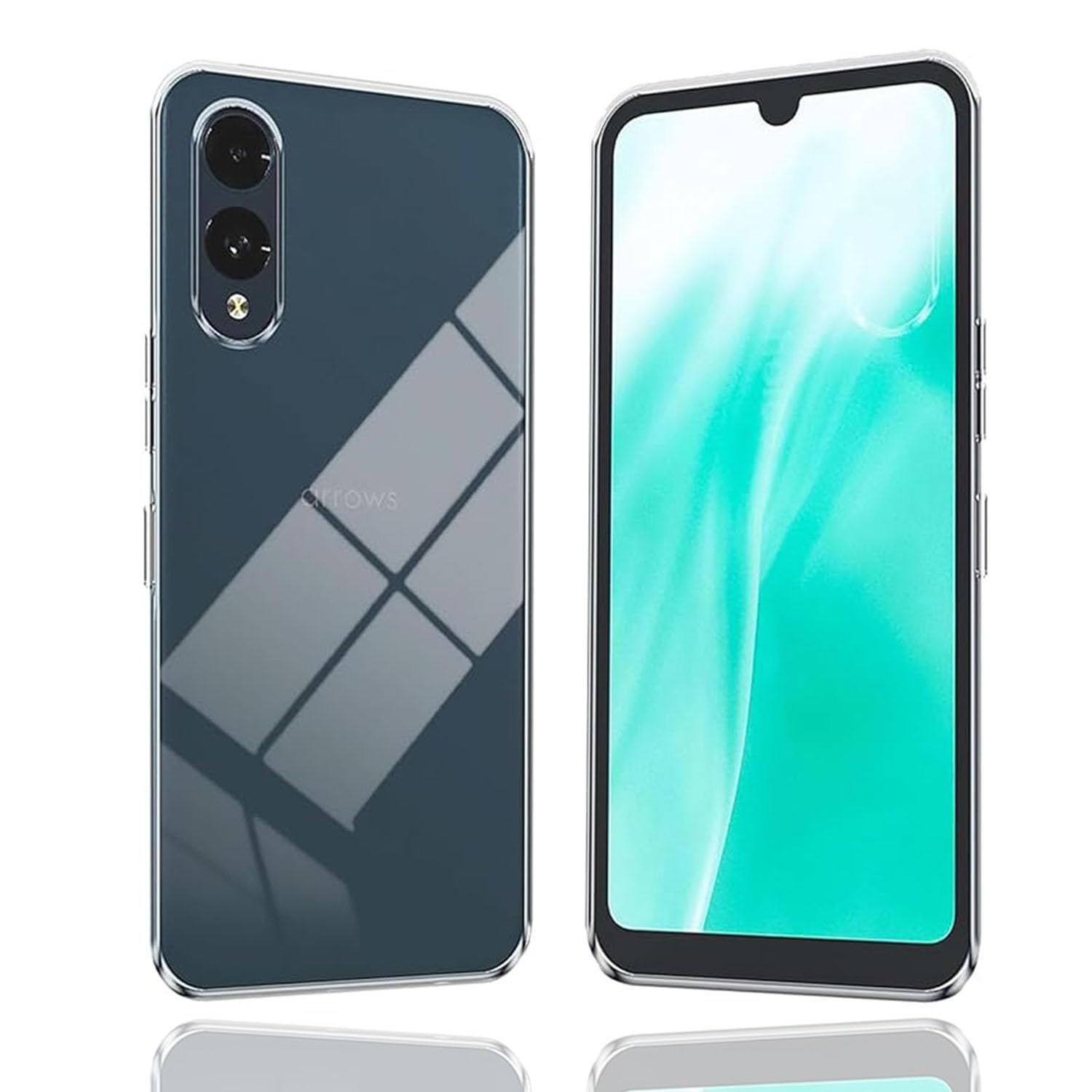 Amazon.co.jp: Arrows We2 FCG02 F-52E 専用クリア ソフト シリコン